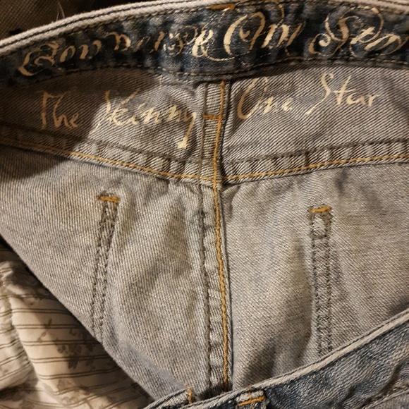 Converse One Star Cut Off Jean Shorts. - Picture 7 of 7